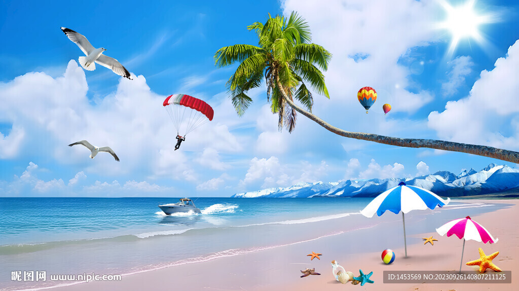 夏日海滩
