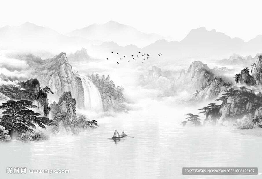 水墨山水