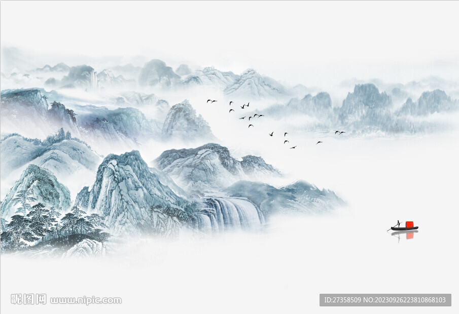 水墨山水