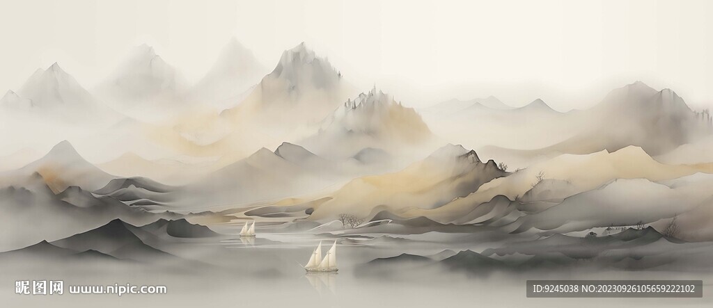 高清山水画