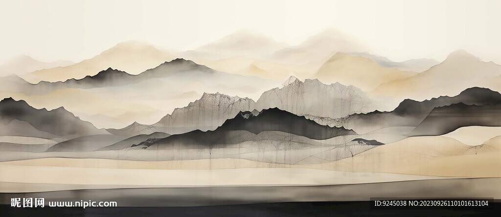 山水风景画
