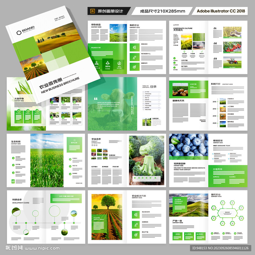 农业科技画册