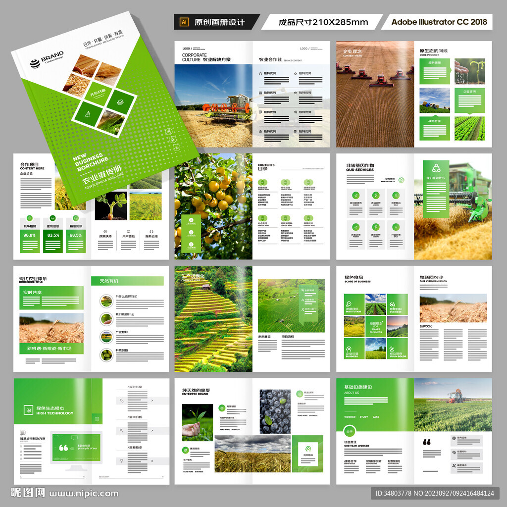 绿色农业画册