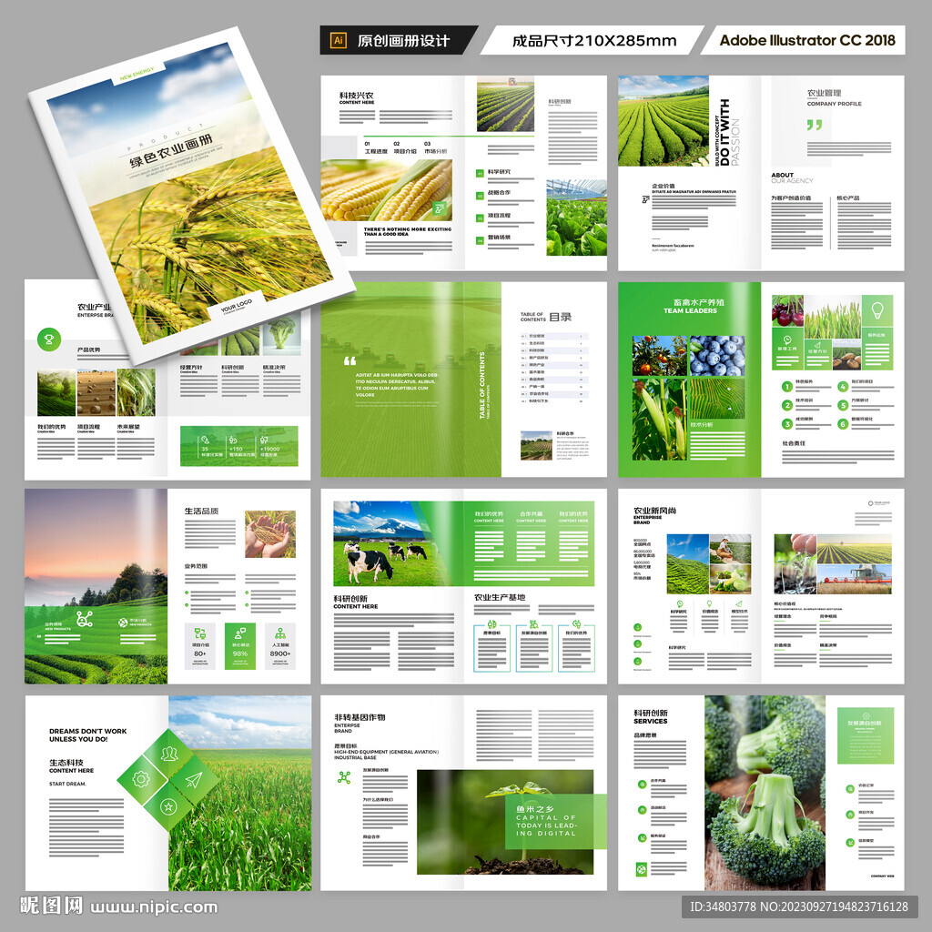 农业科技画册