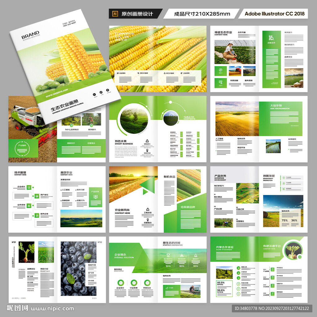 农业科技画册