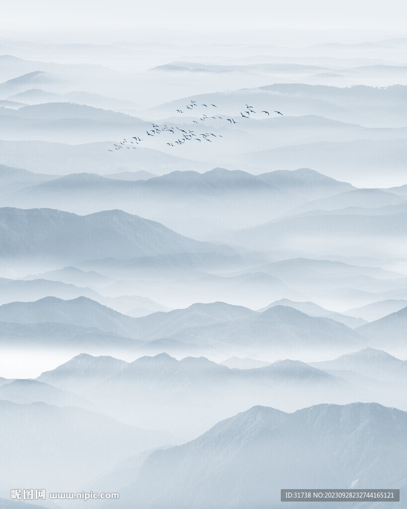 玄关水墨画