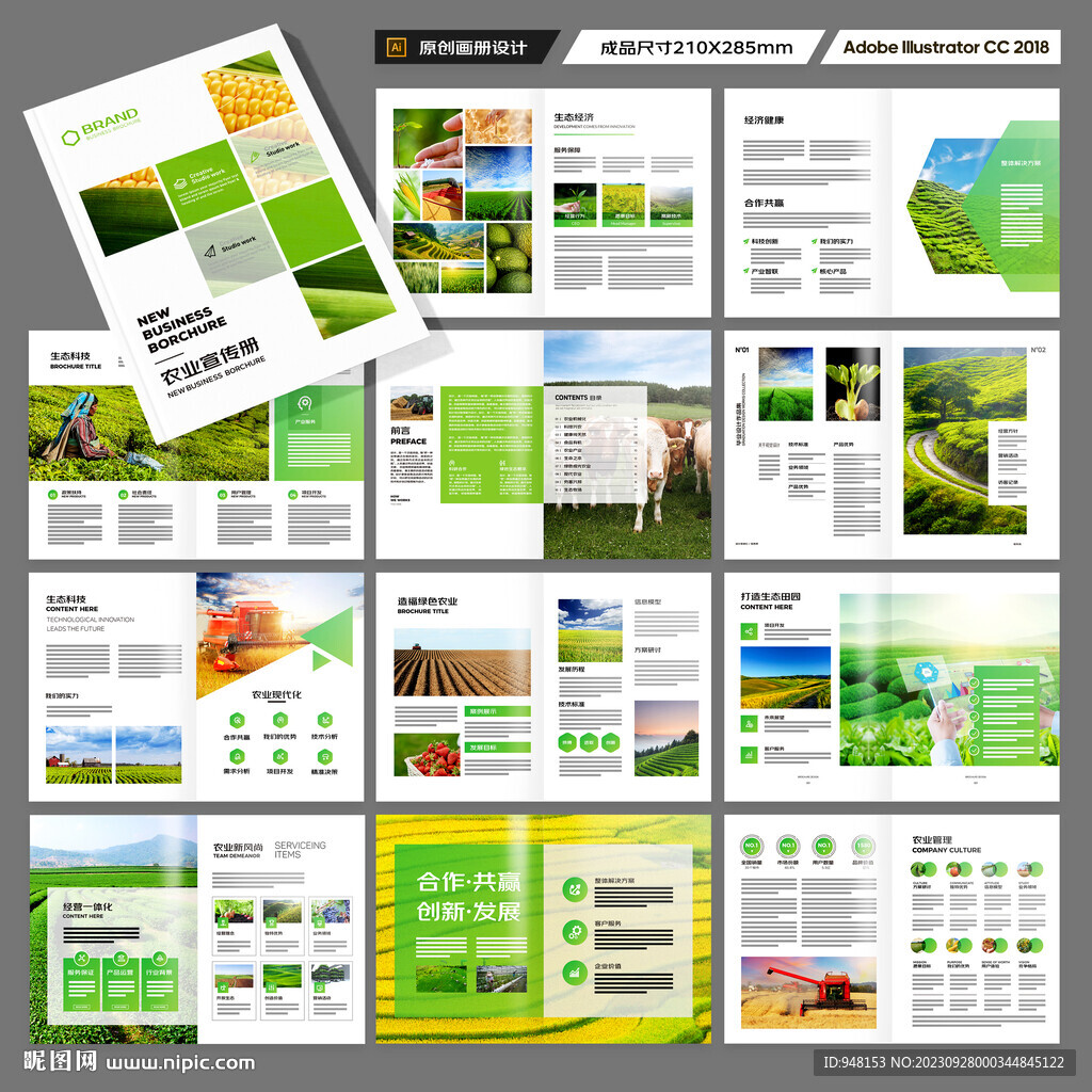 绿色农业画册