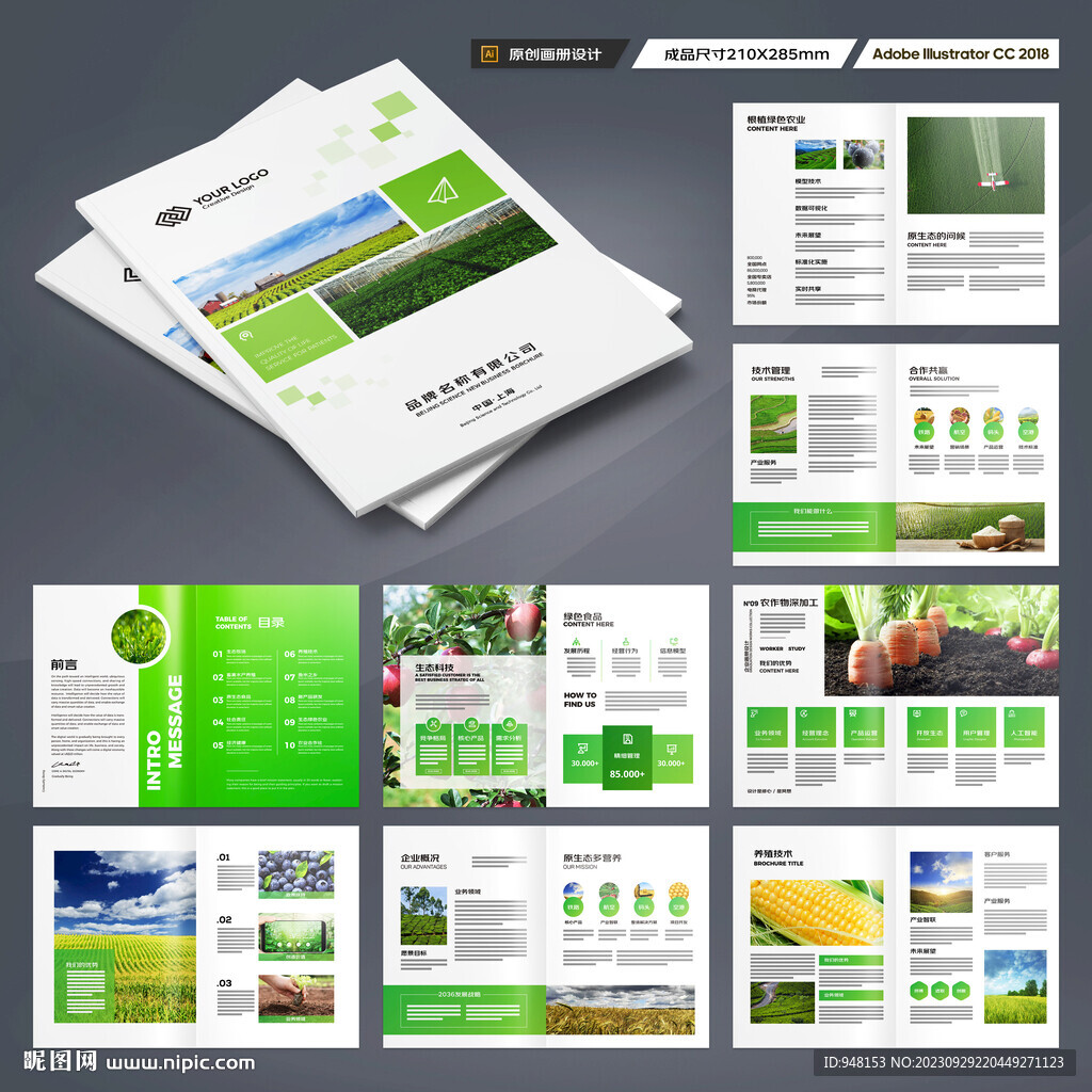 农业宣传册
