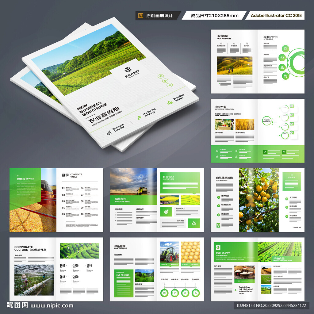 农业科技画册