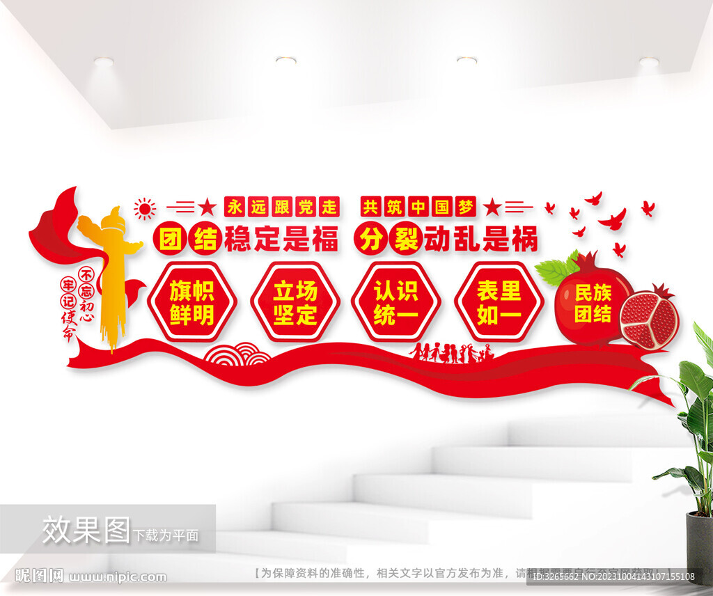 民族团结文化墙