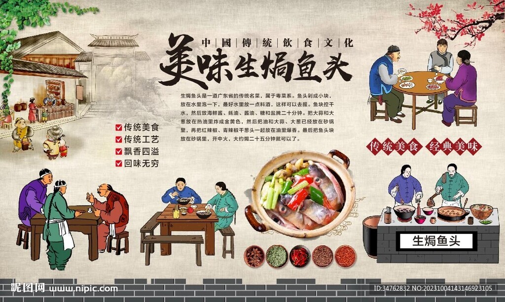 生焗鱼头