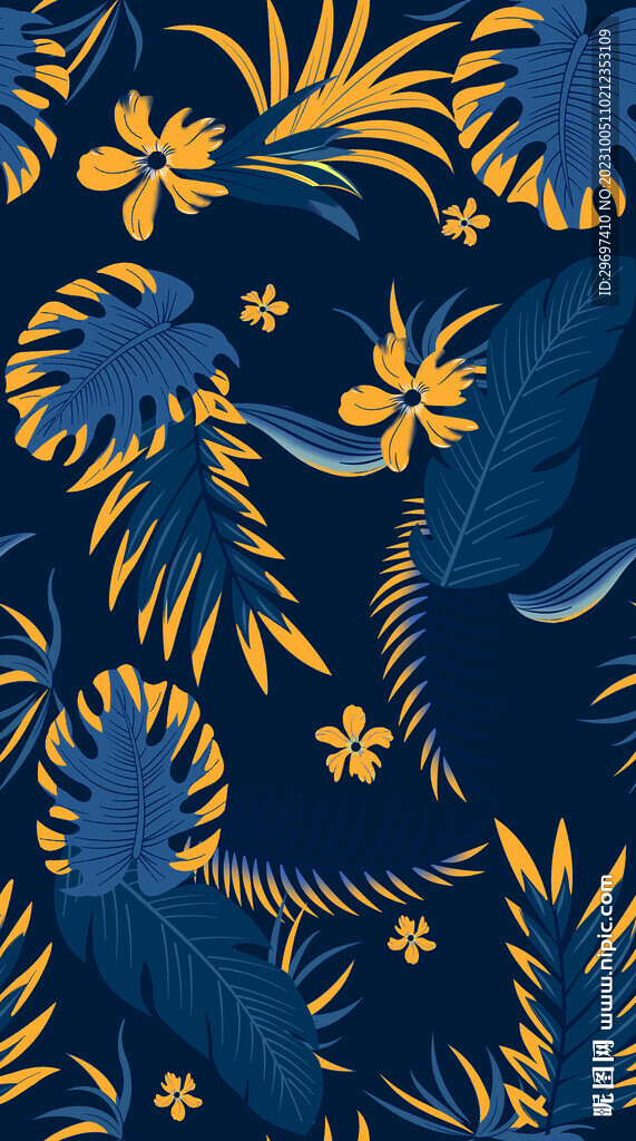 热带花