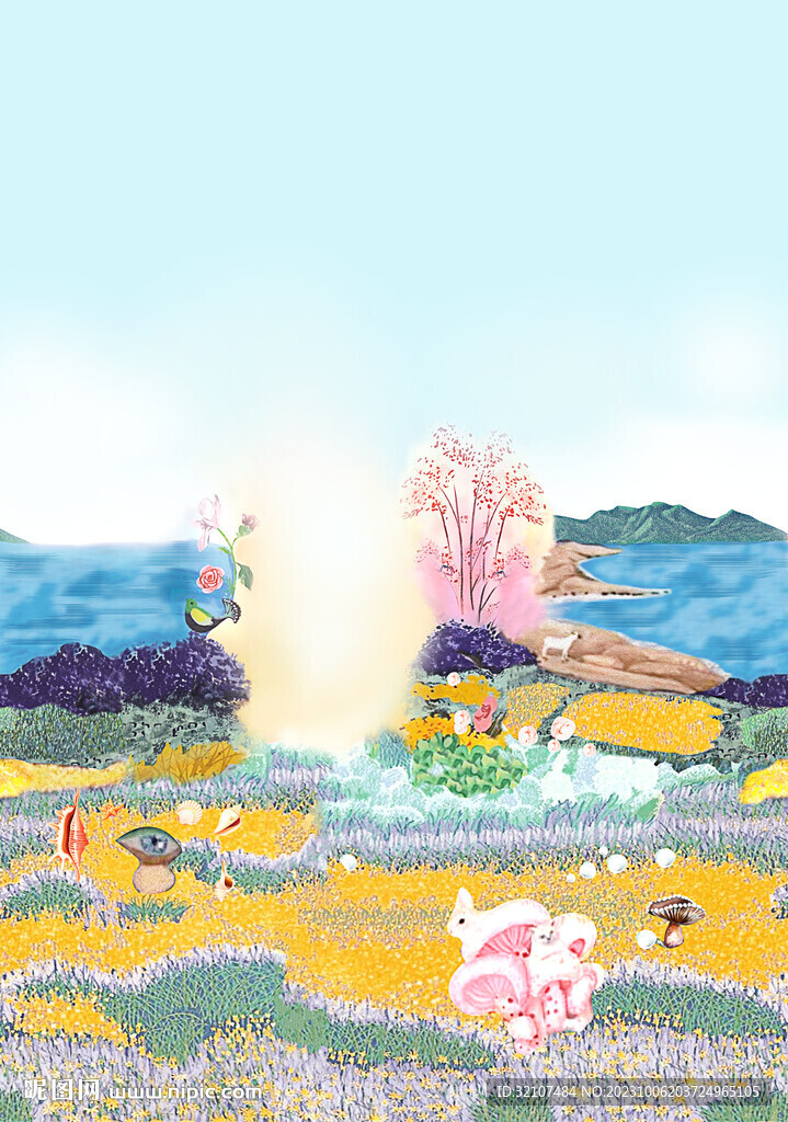 定位花