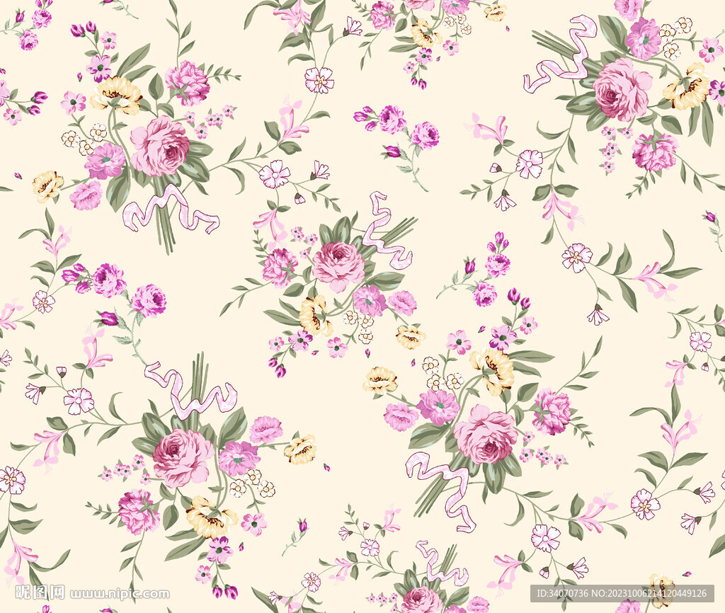 手绘花