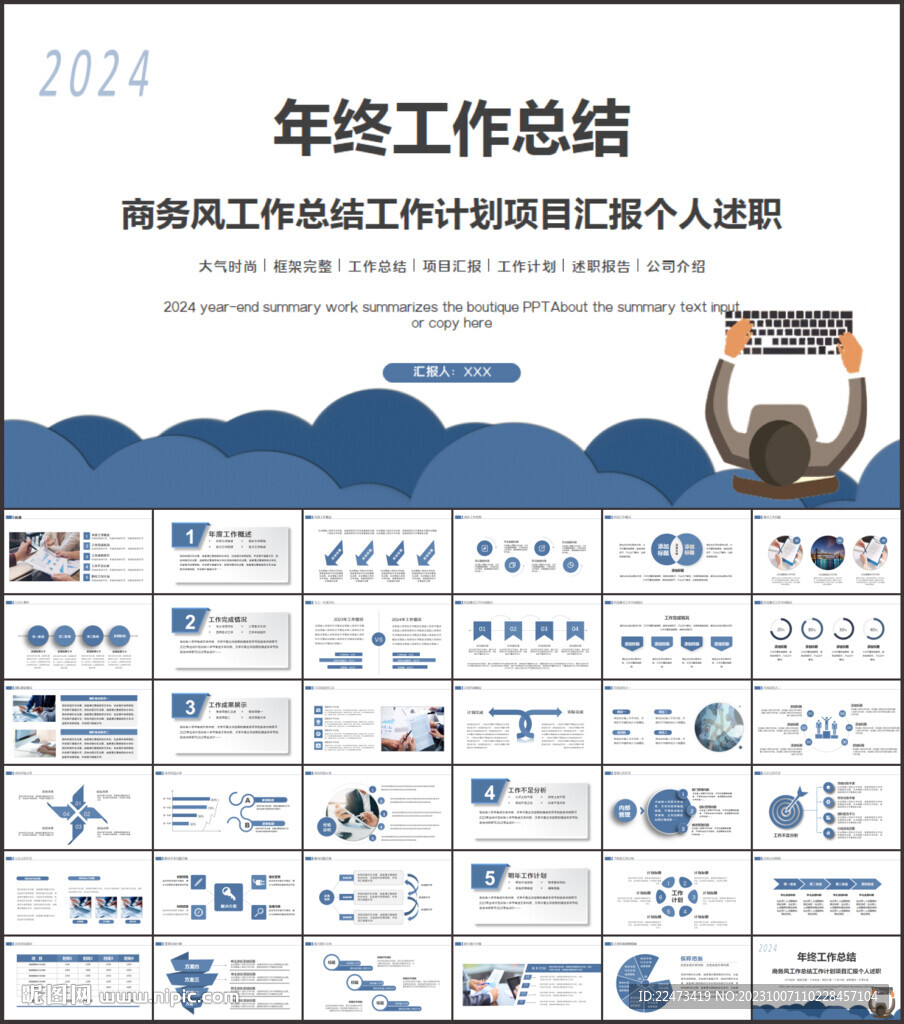 年终总结PPT