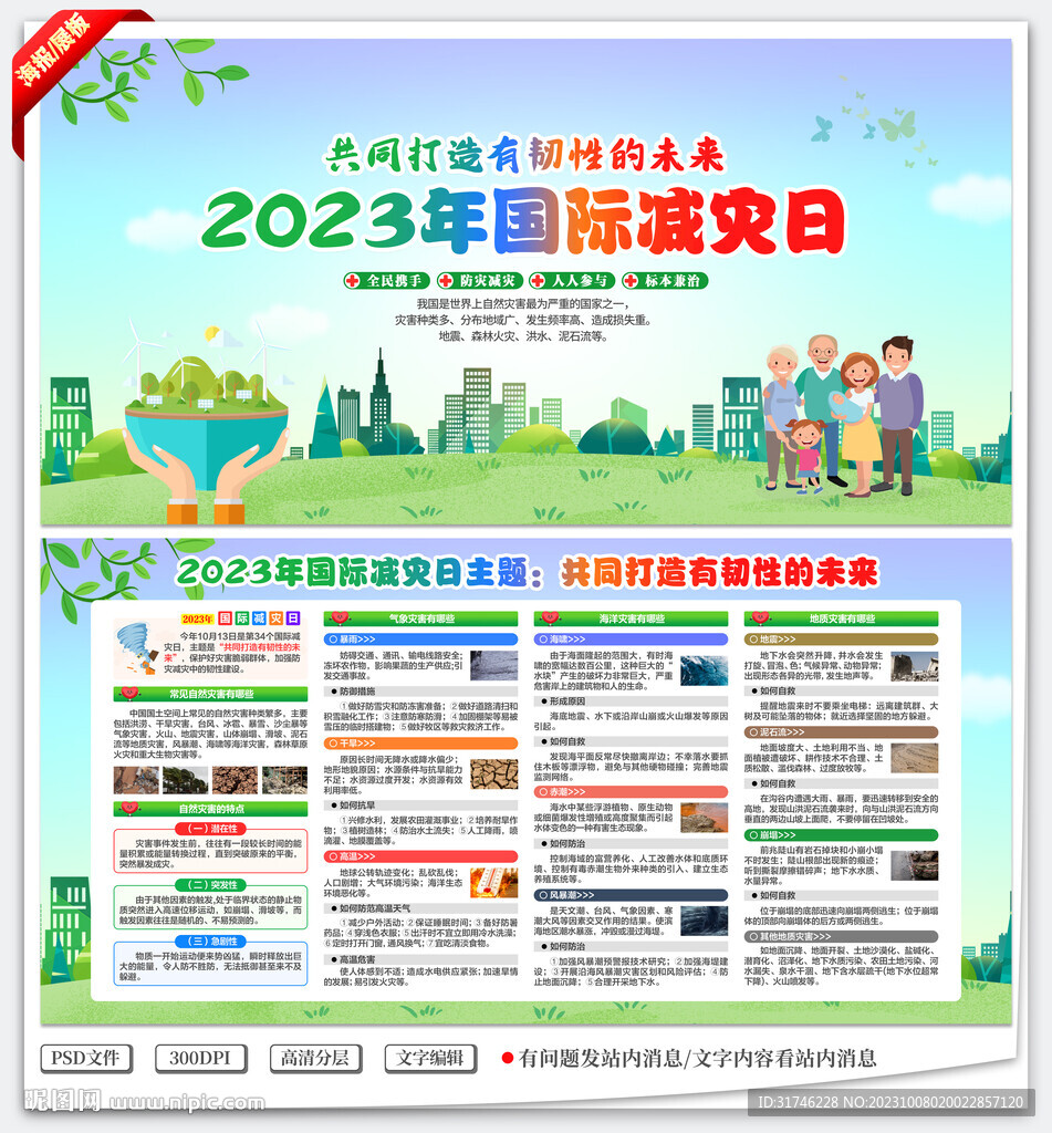 2023国际减灾日