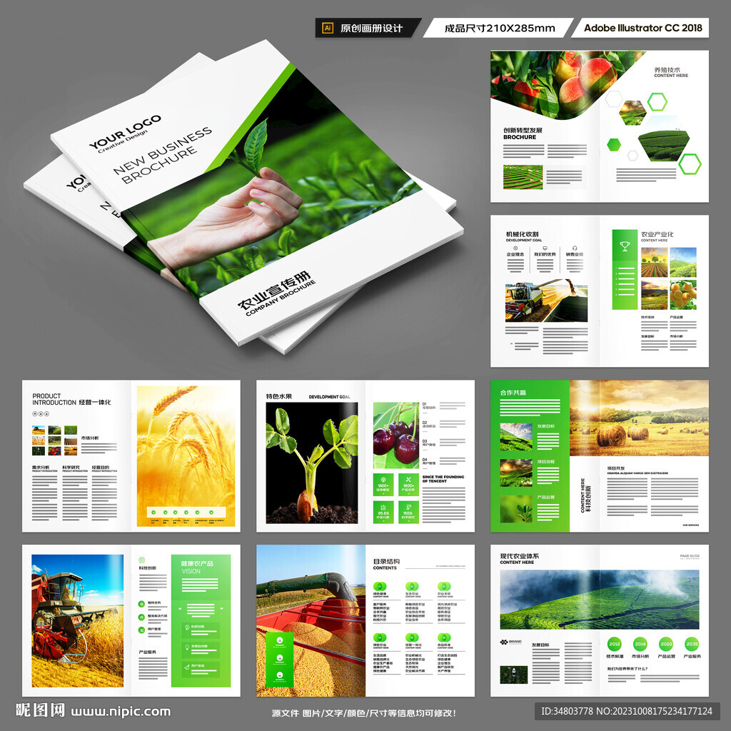 绿色农业画册