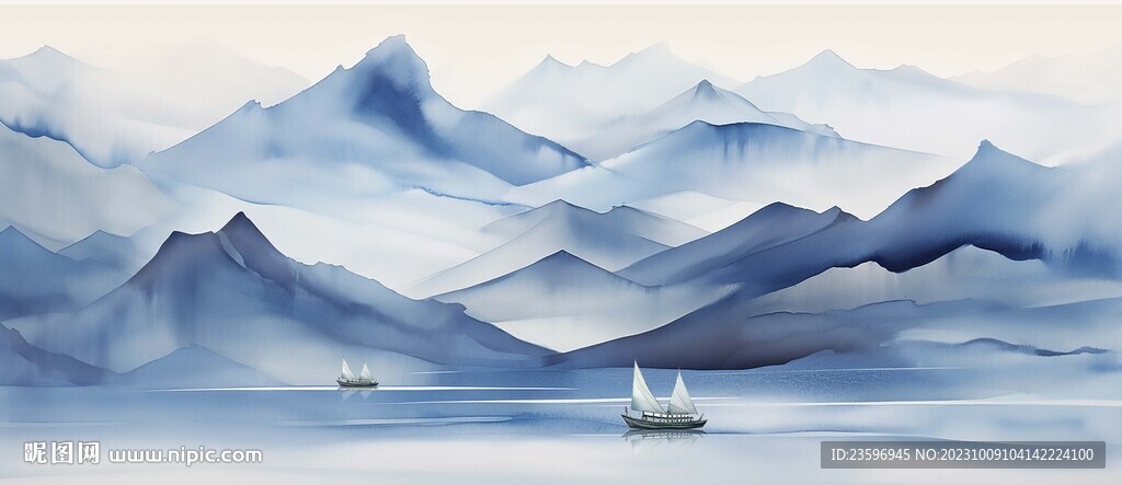 山水风景画