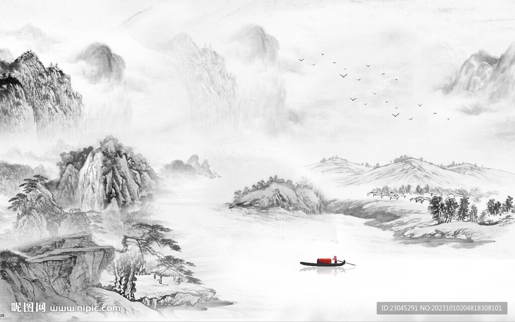 新中式背景墙