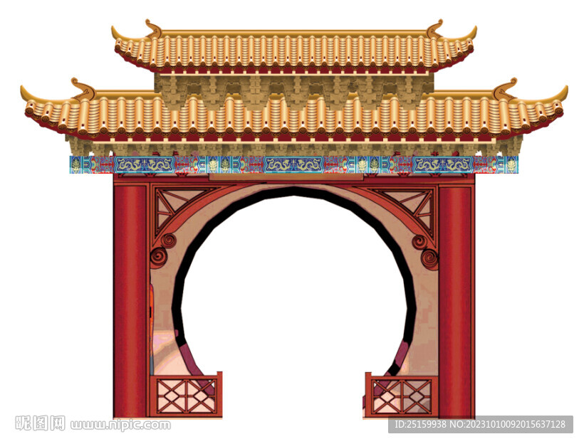 中式婚礼拱门