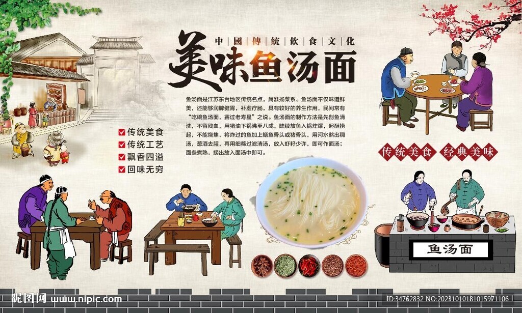 鱼汤面 