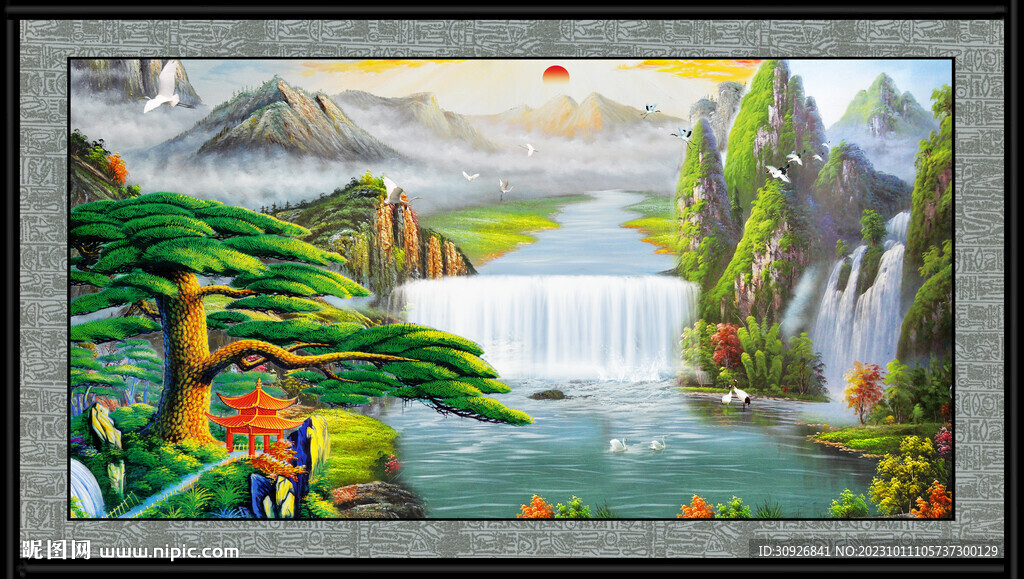 油画