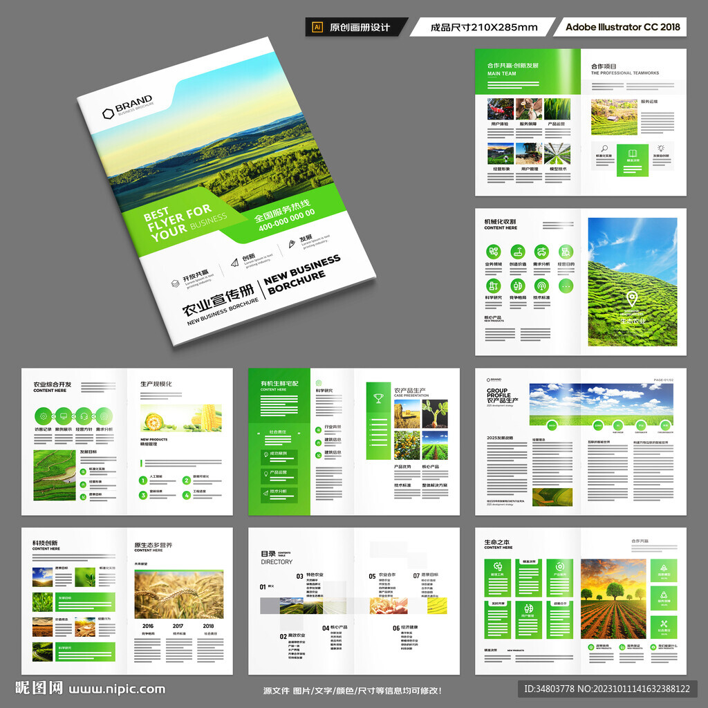 农业科技画册