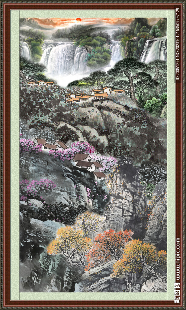 瀑布风景