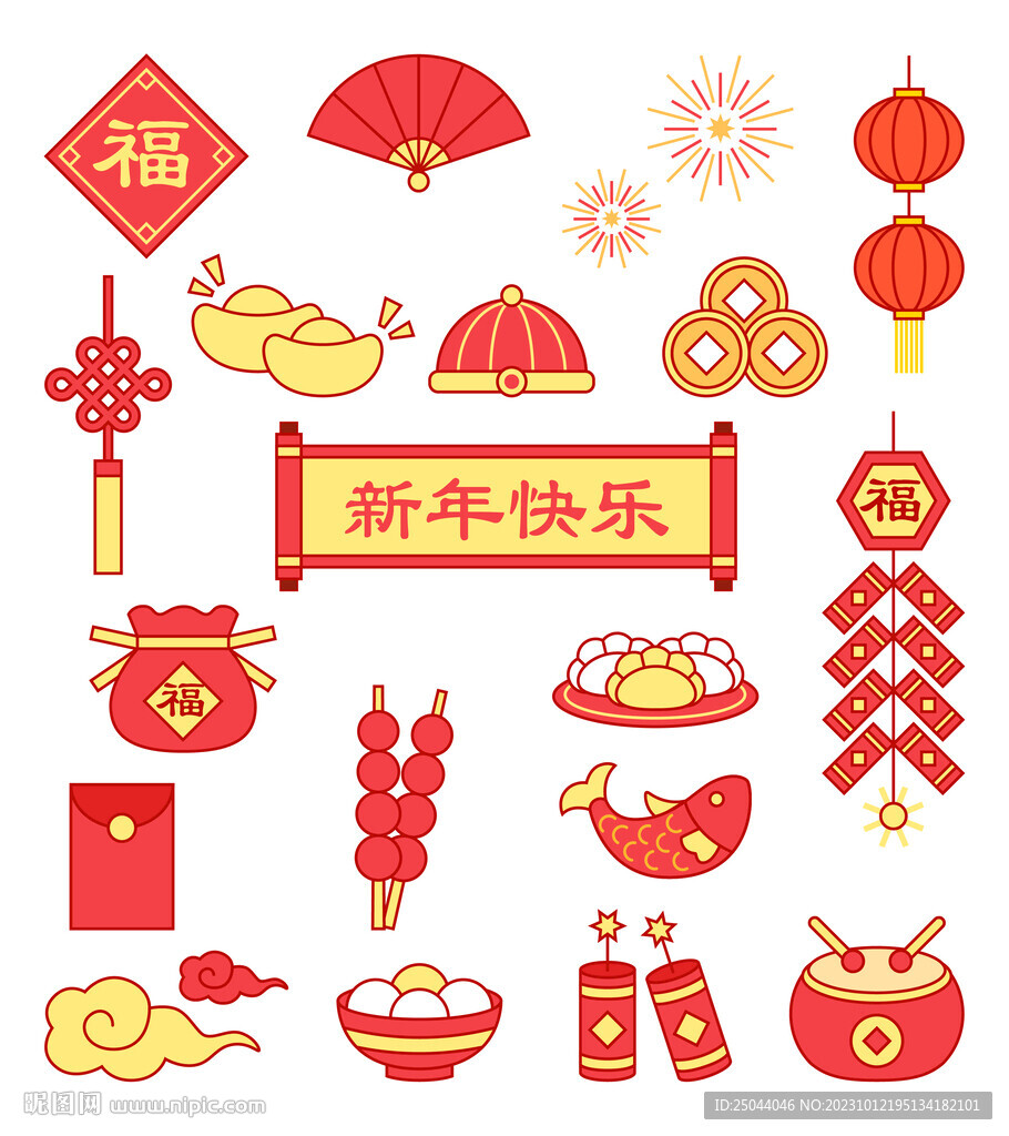 春节元素