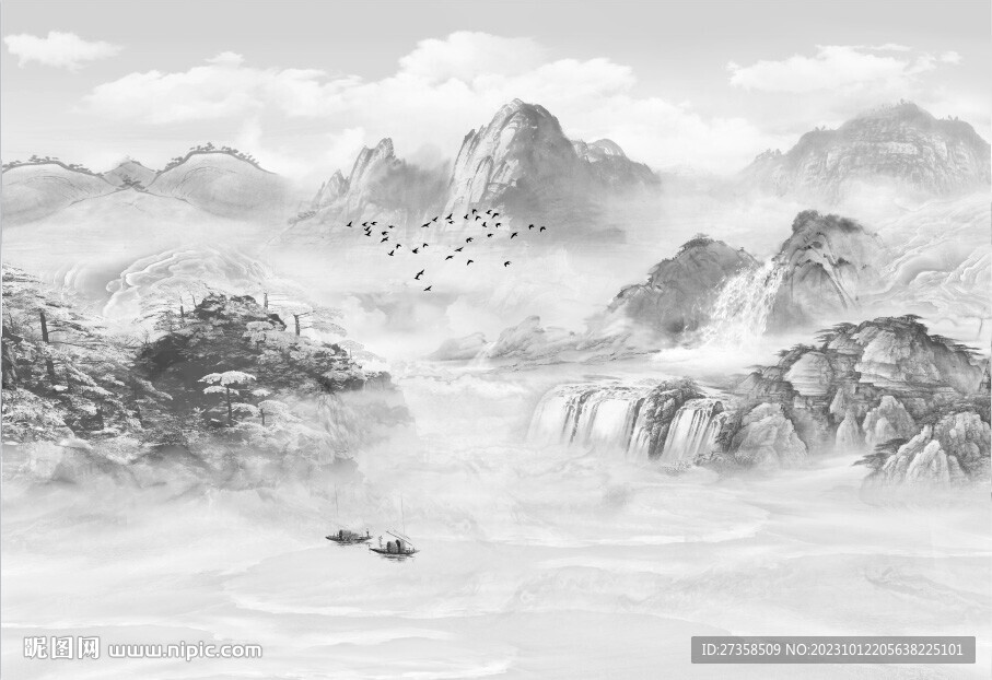 山水画