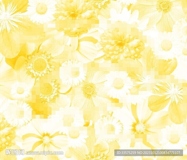 满底水彩花