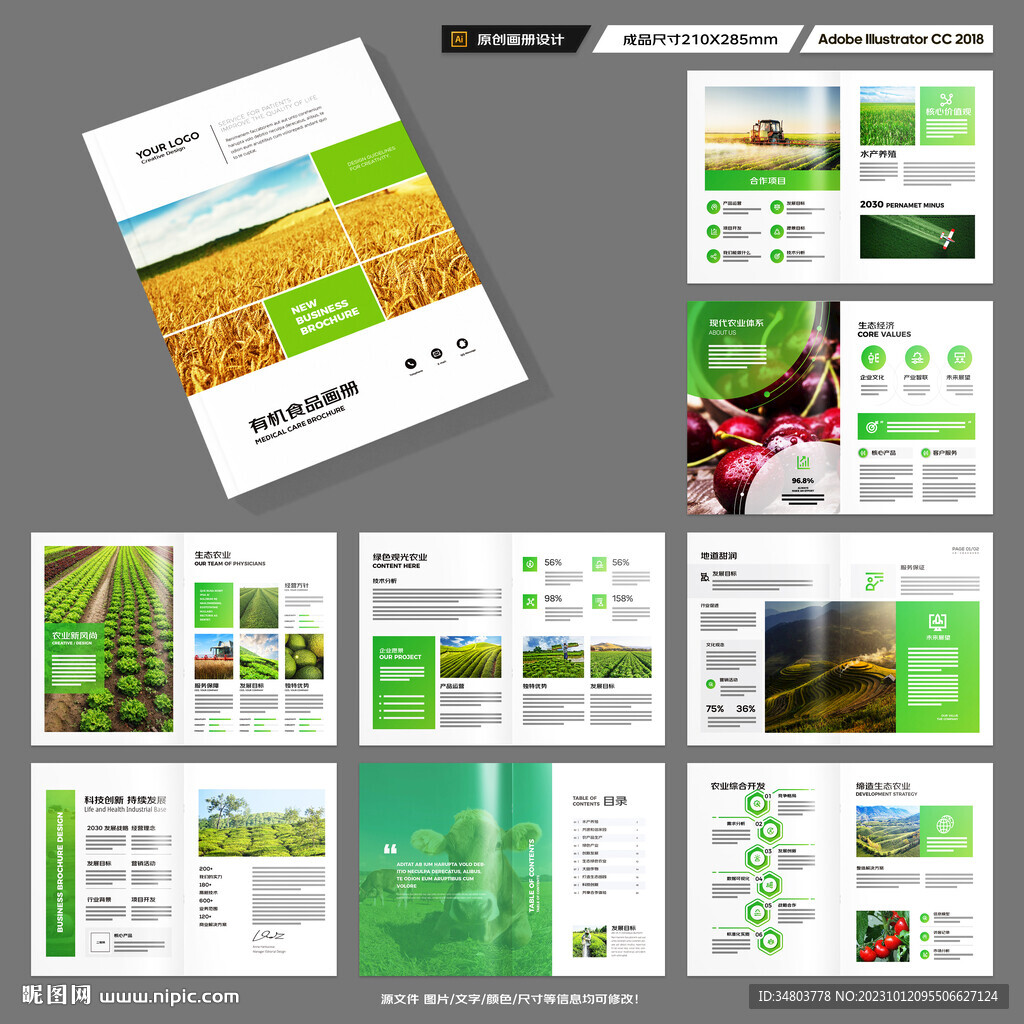 农业科技画册