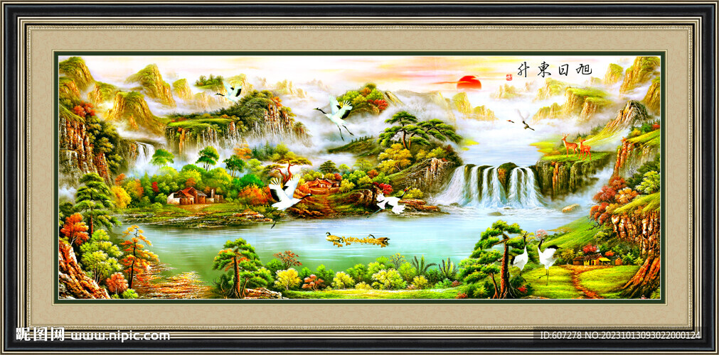 油画 