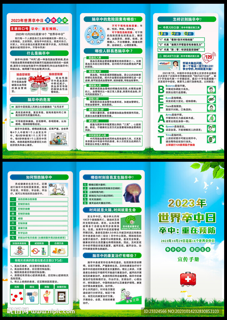 2023世界卒中日手册