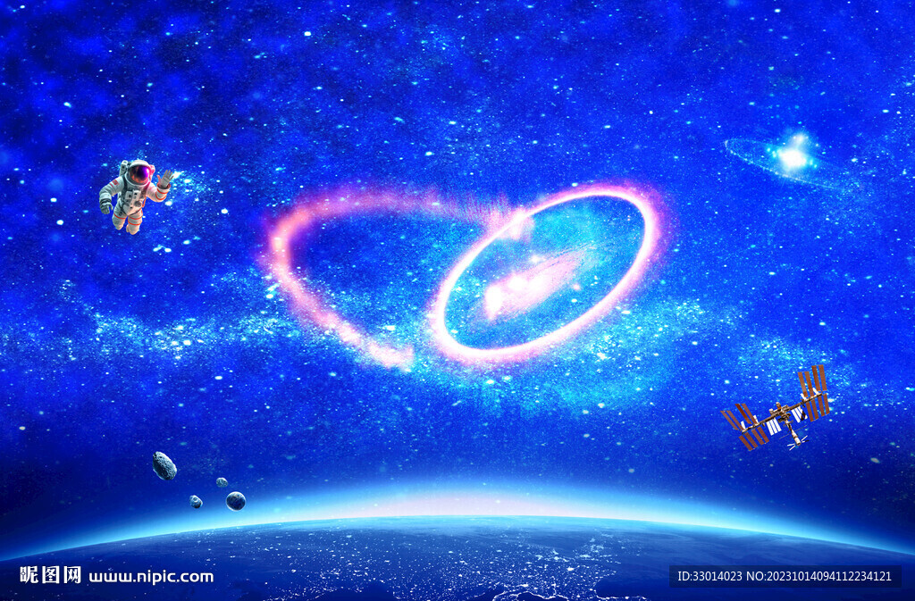 蓝色星空