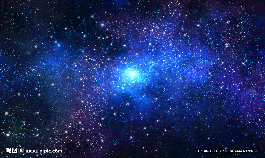 蓝色星空吊顶