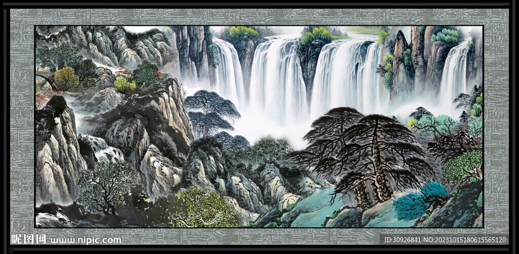 中国山水画 