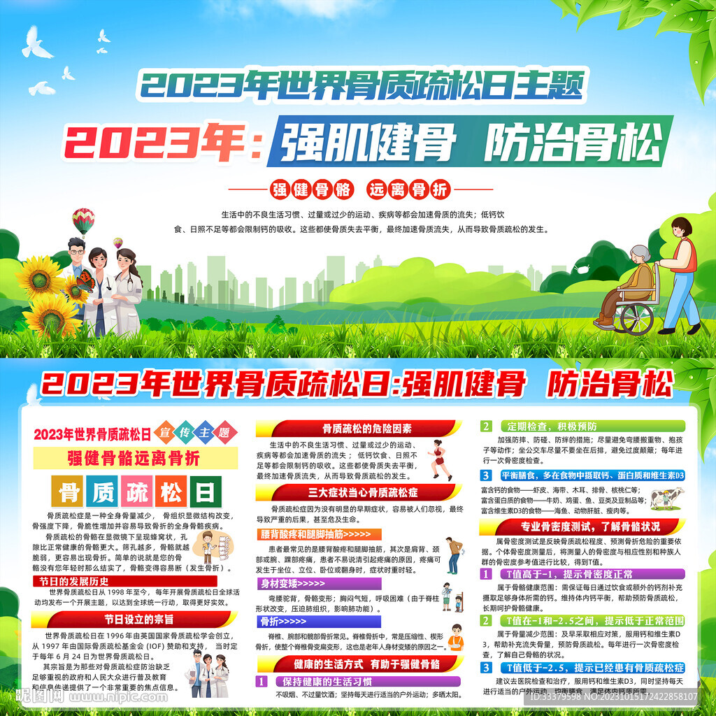 2023年世界骨质疏松日