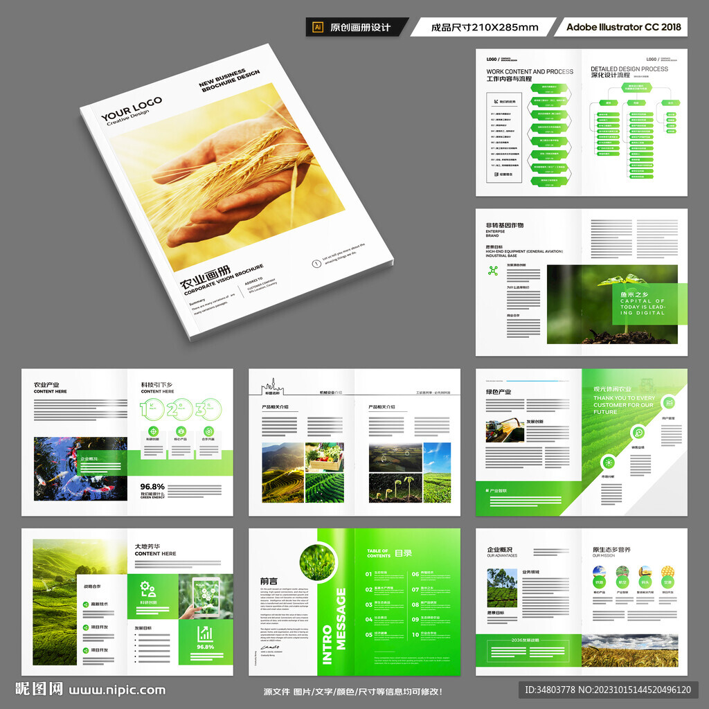 农业科技画册