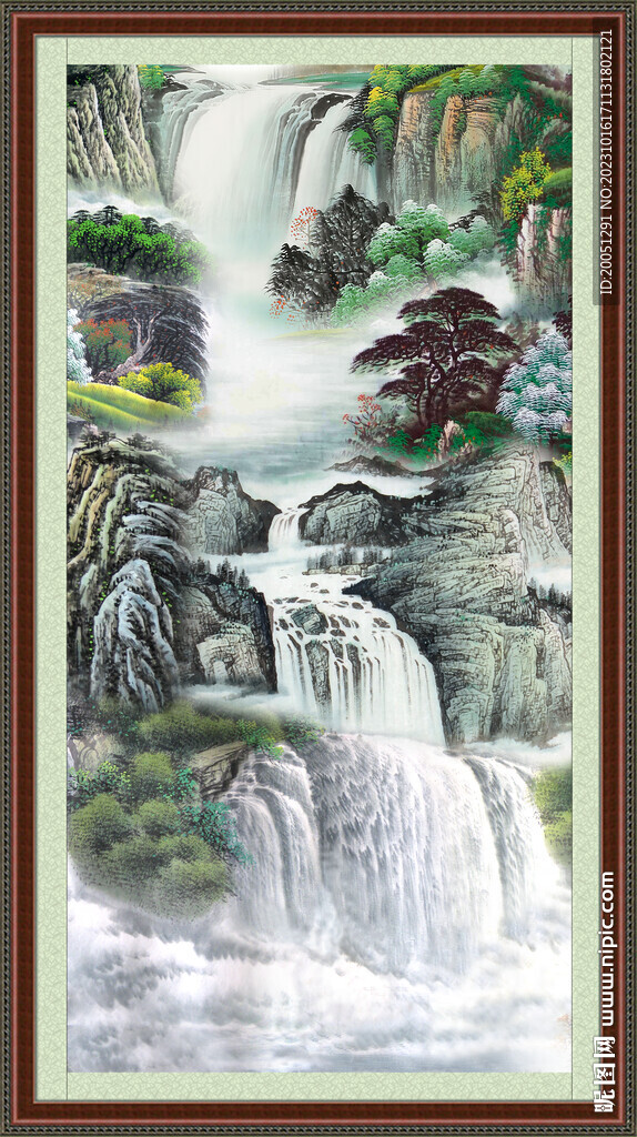 大厅山水画