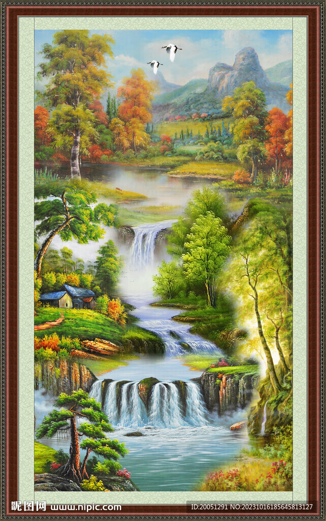 油画 