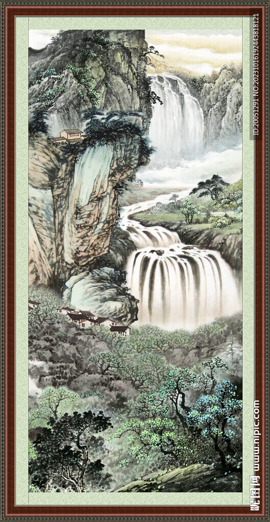 山水风景画 
