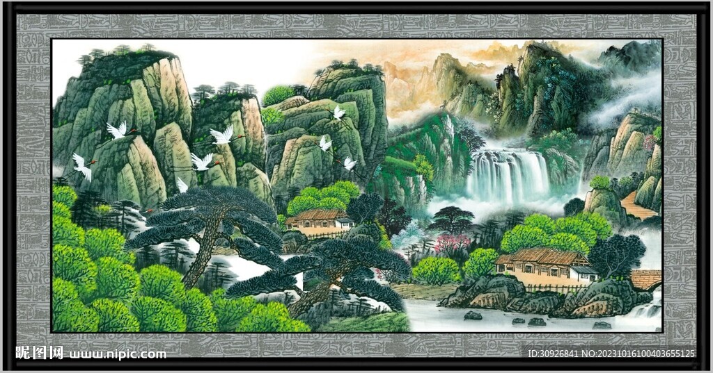 中堂画 