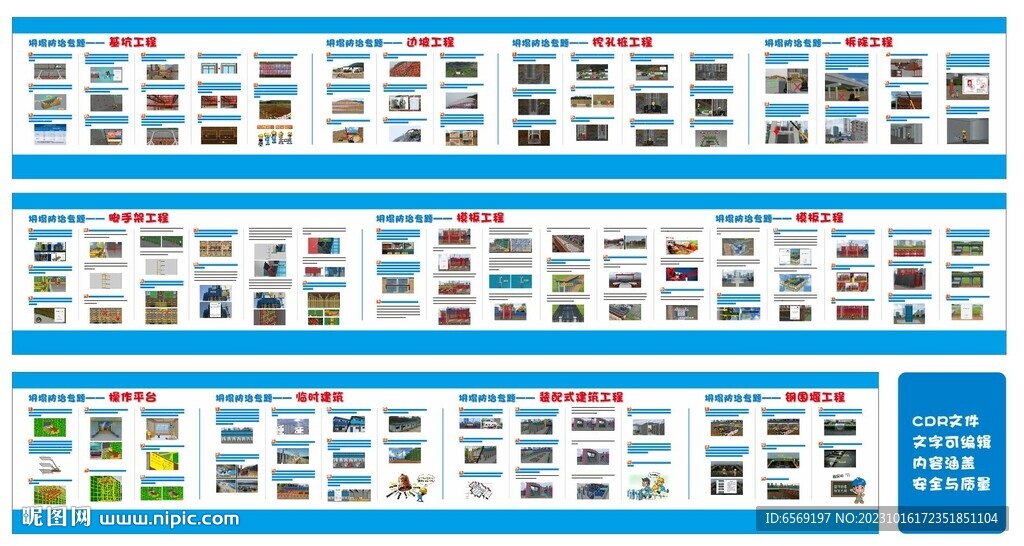 安全质量宣传 坍塌防治专题