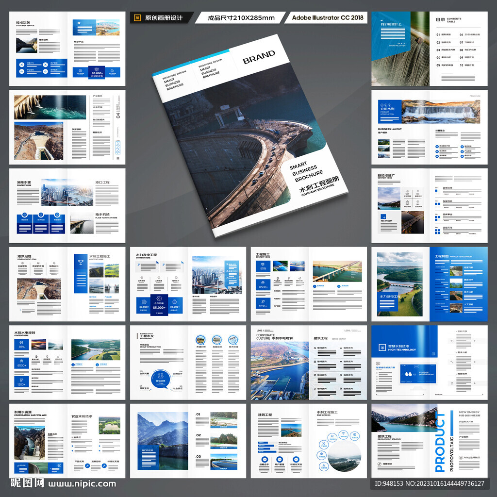 大坝宣传册 