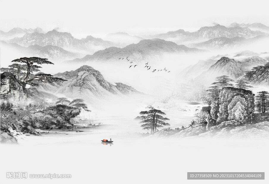 山水画