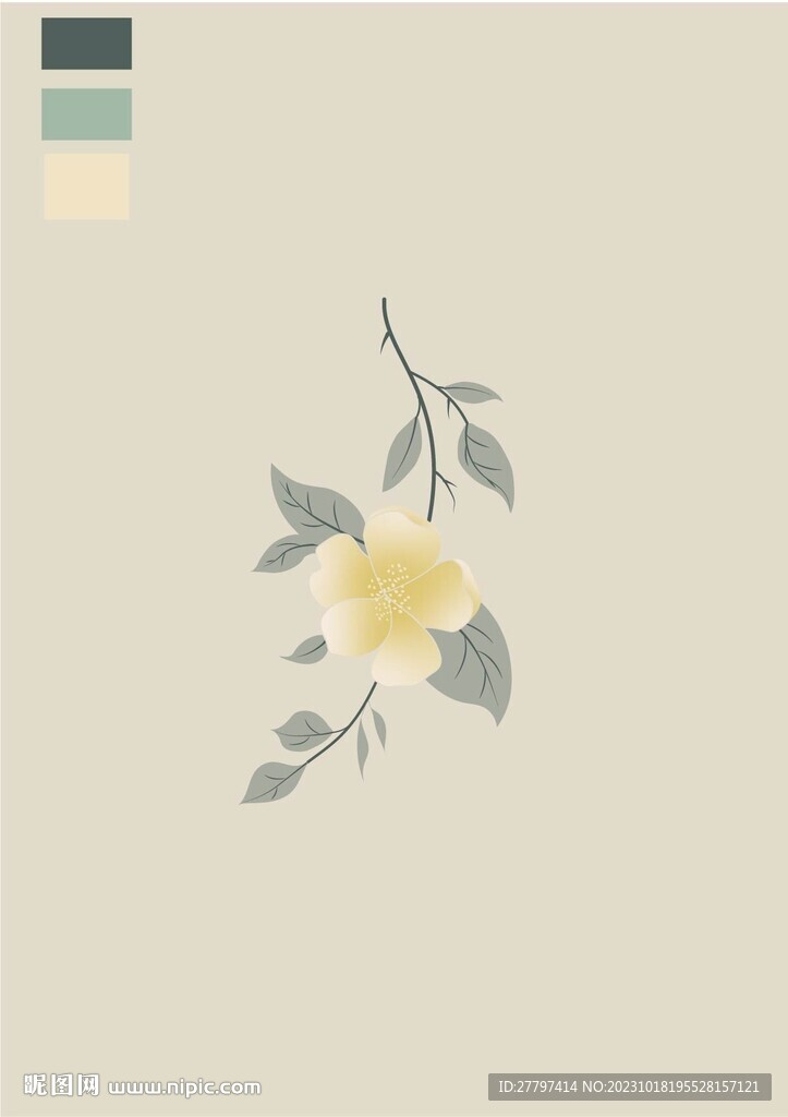 旗袍汉服绣花图案