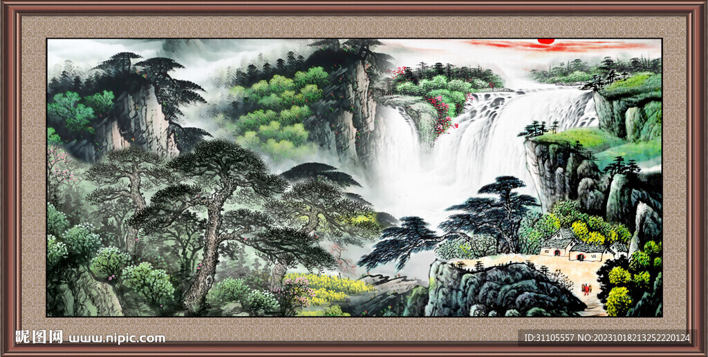 山水画 