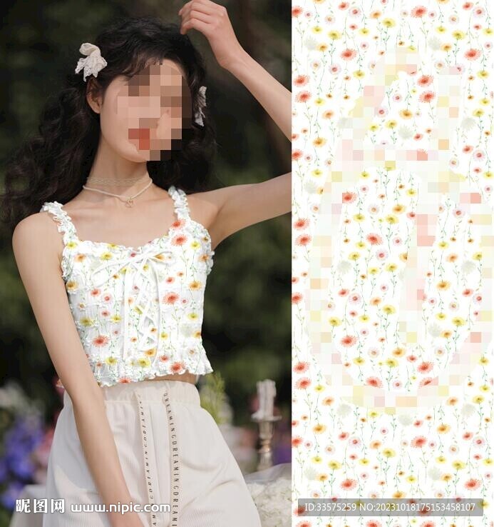 满底小碎花