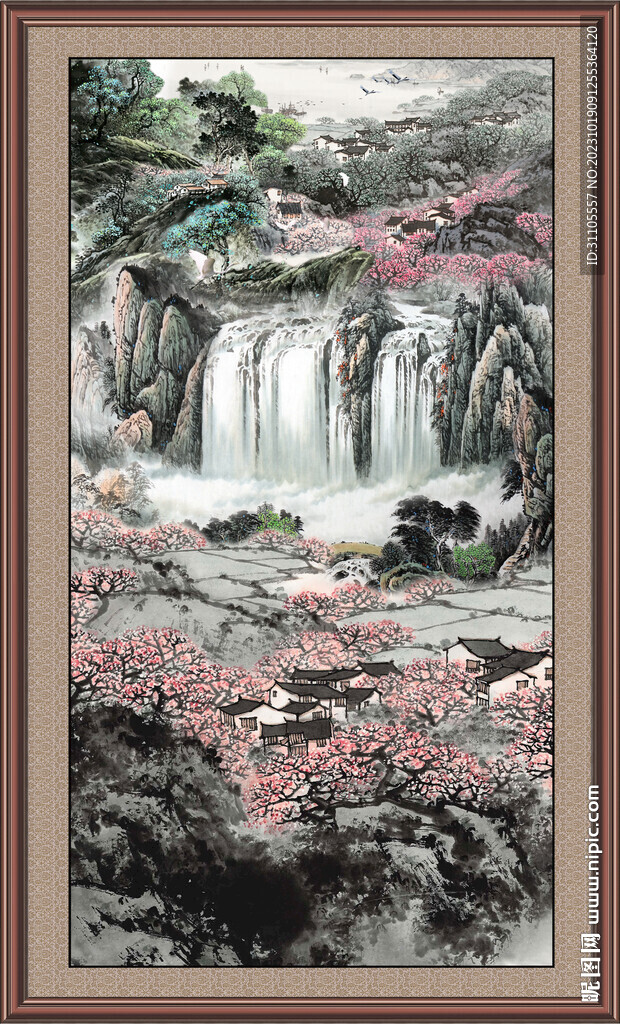 国画山水画